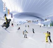 Крытый лыжный комплекс в Дубаи